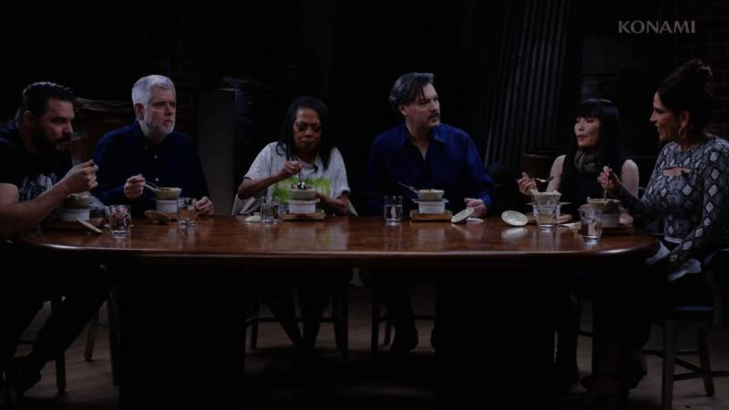 《合金装备Δ：食蛇者》开场动画画面，主角潜伏于丛林之中，画面充满紧张氛围