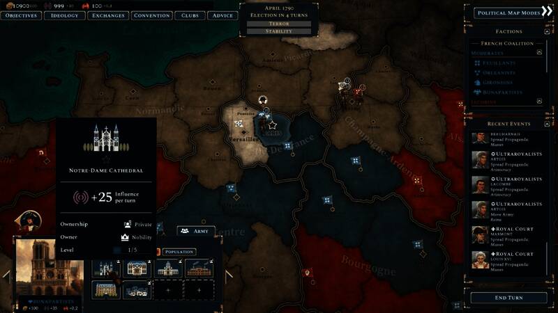 角色设定图：赛琳娜·波拿巴身穿军装，目光坚定