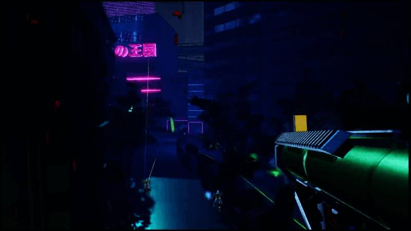 主角施展技能瞬间，能量光芒四射，背景中可见东京标志性建筑