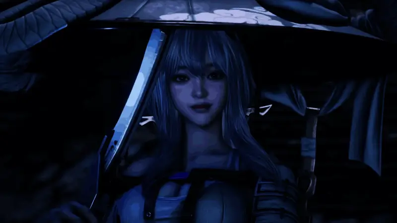 角色技能连招展示，攻击轨迹清晰可见，视觉冲击力强