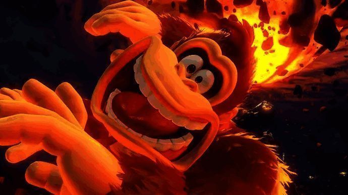 大金刚全新造型首次亮相画面，面部表情丰富，细节刻画精细