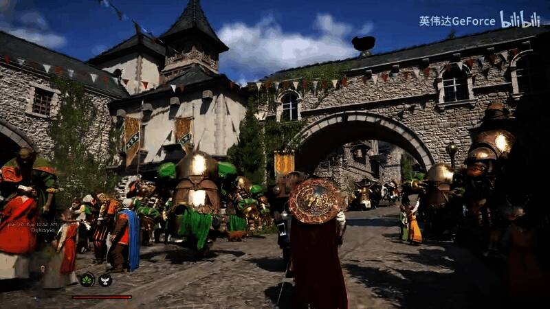 激烈的战斗场景，角色在空中进行连击，技能特效华丽炸裂