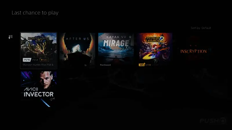 PS Plus 2025年6月即将下架游戏列表展示页面截图，界面清晰显示各游戏名称及平台信息