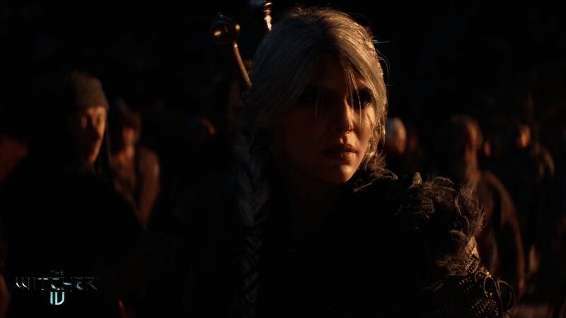 Doug Cockle接受采访时的表情，神情坚定地为《巫师4》主角选择辩护