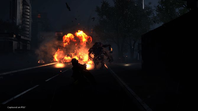 绝地潜兵与平民互动，引导其撤离危险区域