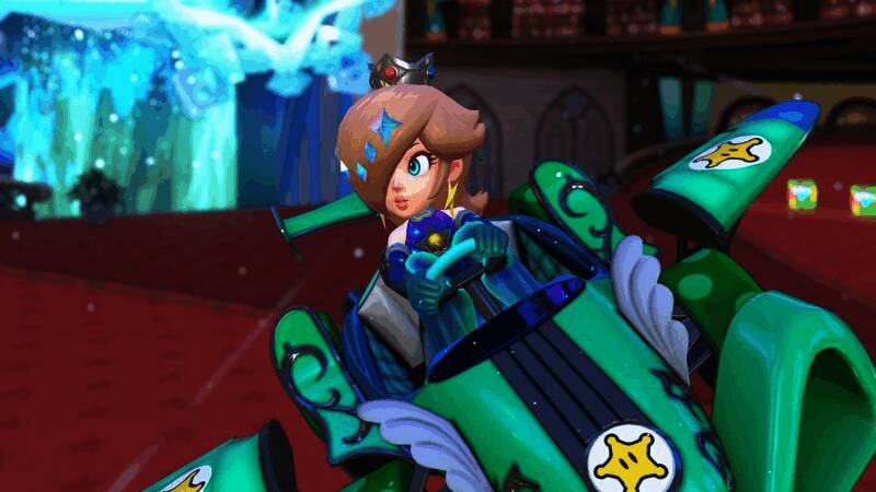 游戏内拍照模式界面展示，界面显示多个可选边框和角色姿势