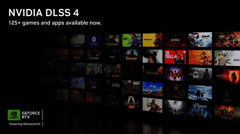 NVIDIA展示DLSS 4技术支持的游戏阵容