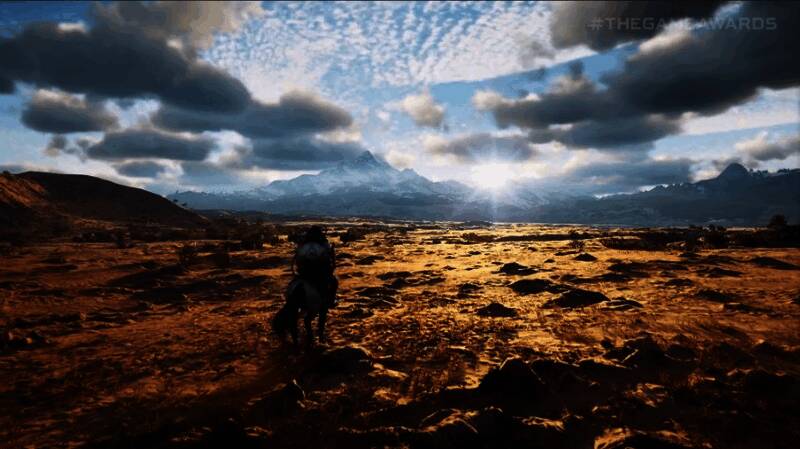 《红色沙漠》游戏画面展示激烈战斗与精美场景