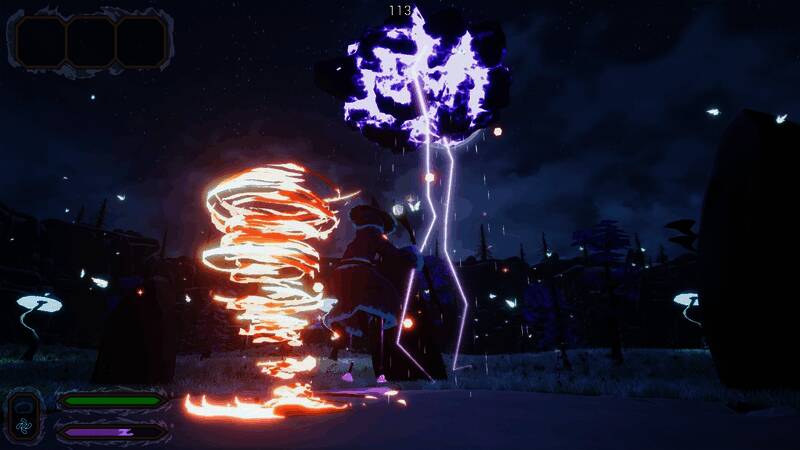 Steam平台限时免费游戏《施法与咒语》宣传画面