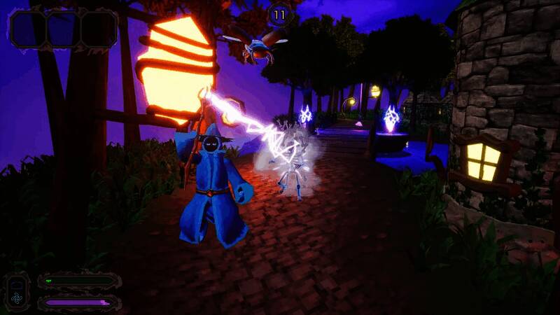 多种元素技能同时释放的震撼视觉效果