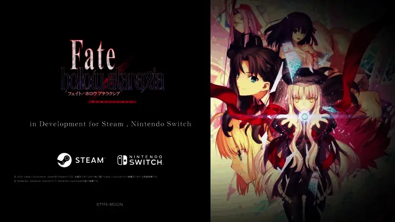 游戏角色互动场景展示，士郎与从者之间充满张力的对峙画面