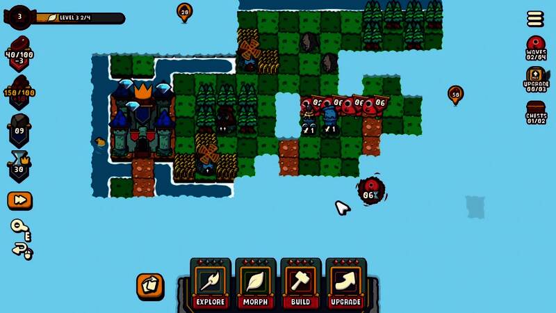 游戏地图全景展示，多个浮岛错落有致，路径连接清晰可见