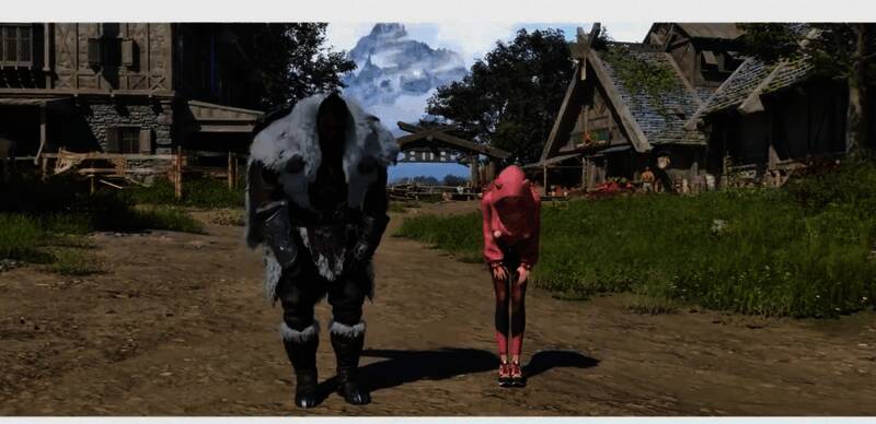 战斗前的角色热身动作展示，肢体动作流畅自然