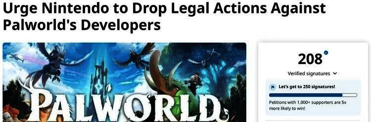 玩家社区截图，显示Change.org请愿页面及签名人数不断上升