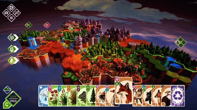 角色与动物互动的温馨瞬间，展现游戏治愈氛围