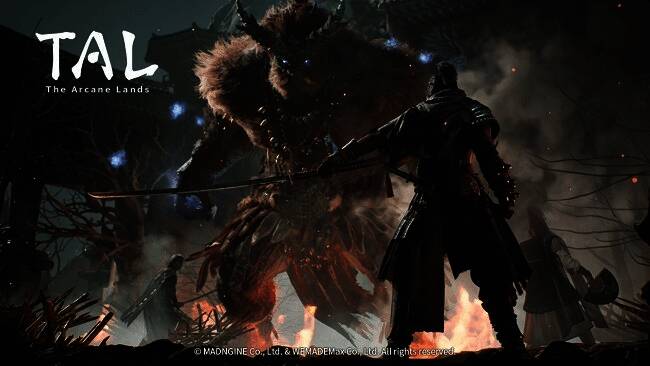 《TAL: The Arcane Land》首张宣传图，展示充满东方幻想色彩的世界观场景