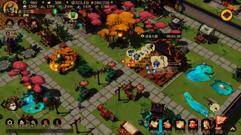 商队来访，客栈内坐满等待交易的商人