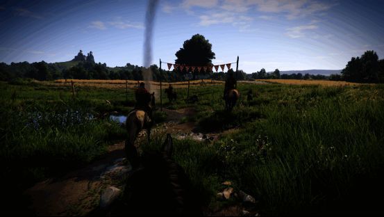 神秘画家绘制骷髅头像，背景阴森而富有艺术气息