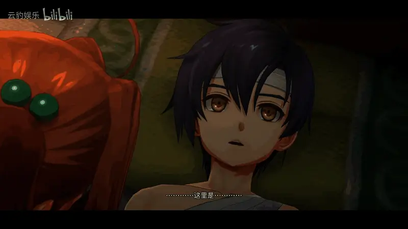 战斗场景展示，艾丝蒂尔手持剑刃，身后是光影交错的魔法特效