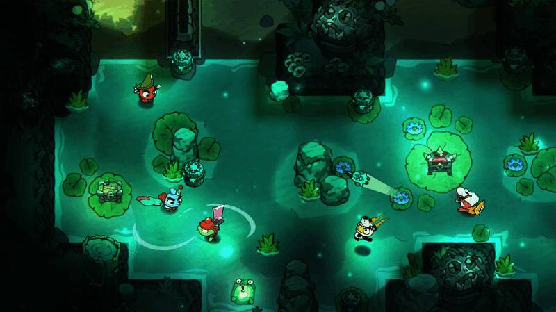 漂浮星魂形态下的重生机制演示，角色以灵魂状态等待复活机会