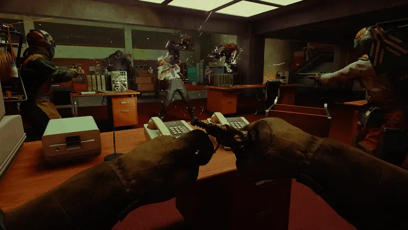 Remedy新作《FBC: Firebreak》游戏实机画面展示多人合作战斗场景