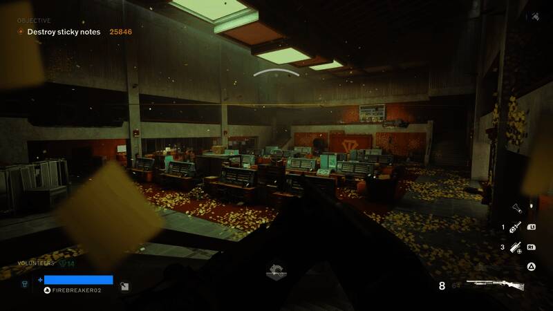 激烈战斗中面对成群敌人，火力全开