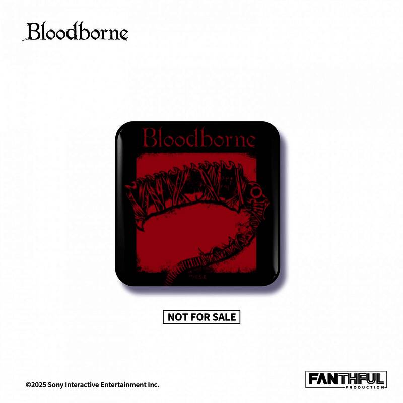《Bloodborne》锯肉刀徽章特典展示，印章风格设计独具匠心