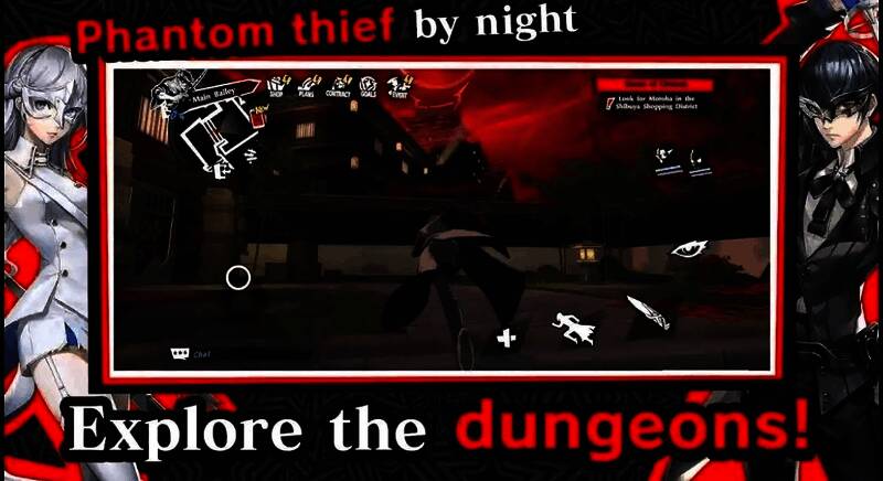 副本关卡场景图，展示了游戏地图的立体结构与探索元素