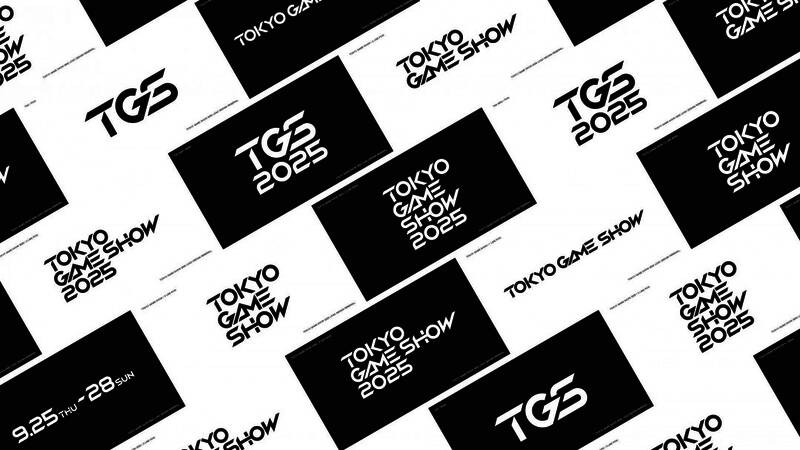 东京电玩展2025全新标志设计图，简洁而富有科技感，象征展会进入新时代