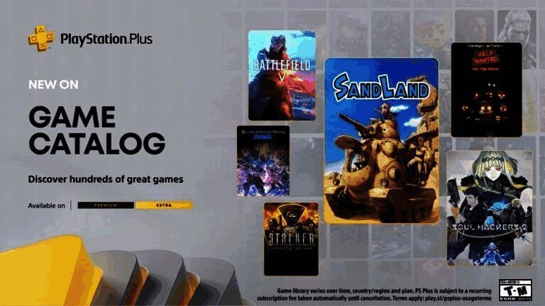PS Plus 5月入库游戏宣传图，多款大作封面集合