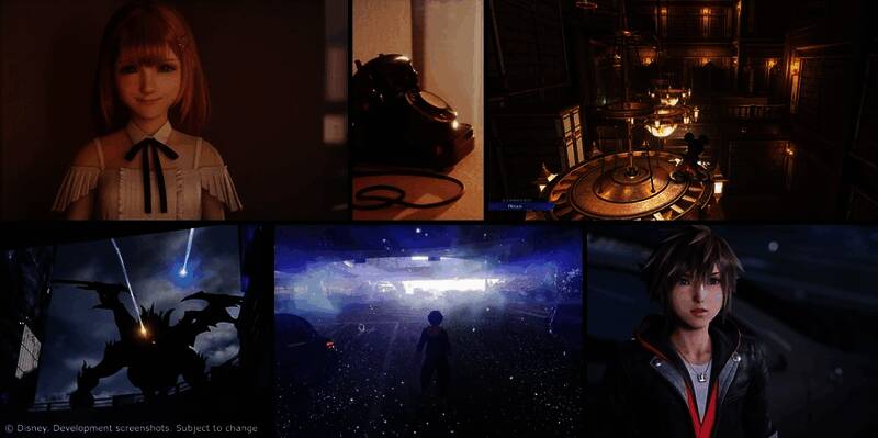 主角于废墟城市中穿行，画面充满科幻与奇幻交织感