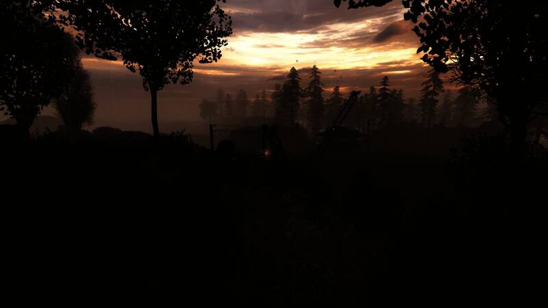 游戏实机画面展示禁区内的神秘场景与建筑