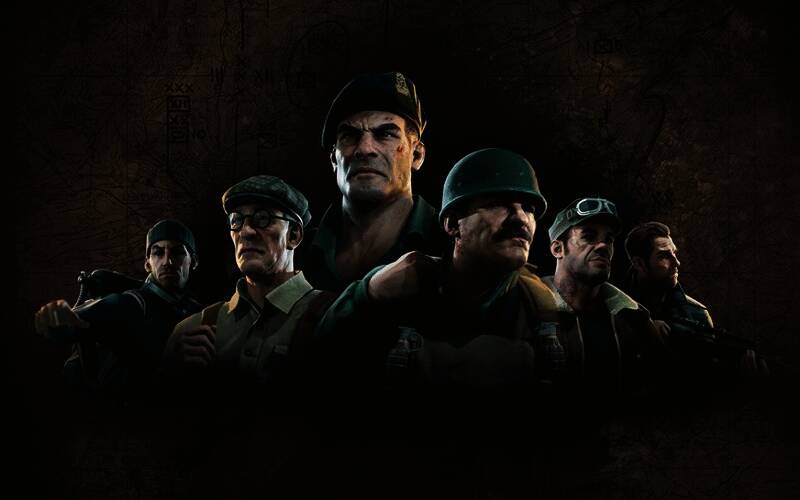 《盟军敢死队：起源》封面展示游戏标志性的战术潜行元素与写实画风