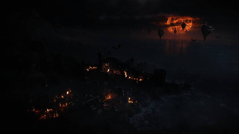 高性能配置运行下的游戏战斗截图，展现高帧率与特效叠加下的激烈战场氛围