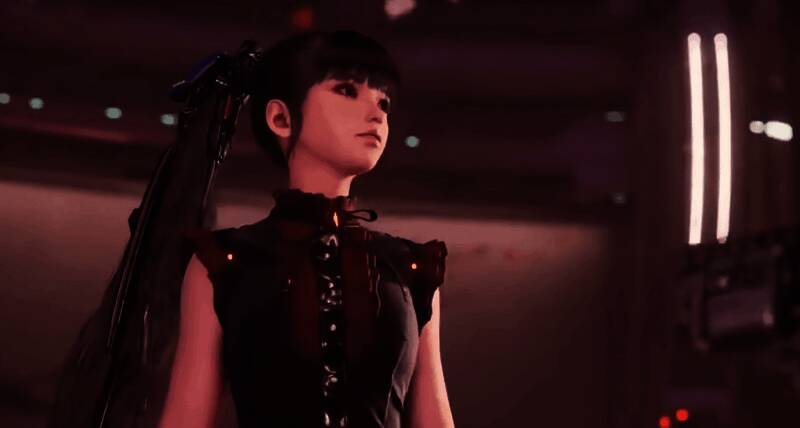 伊芙穿上优雅长裙，宛如女神降临