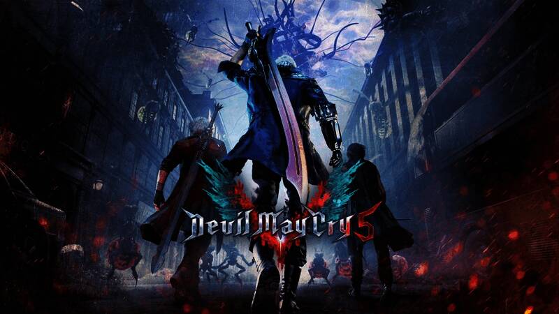 《鬼泣5》全球销量突破900万套庆祝海报