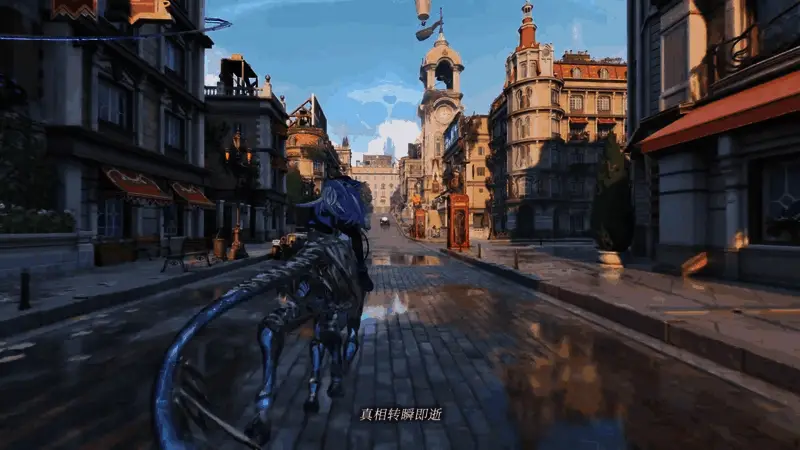 地图探索界面展示，玩家在广阔世界中自由移动