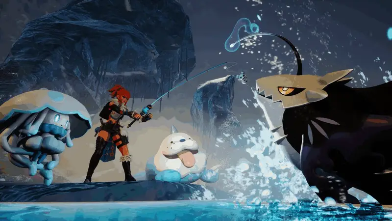 联动主题宣传海报，展现两个游戏世界的交融与碰撞