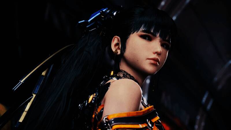 《星刃》PC版高清截图，展示女主伊芙身穿新装战斗的场景