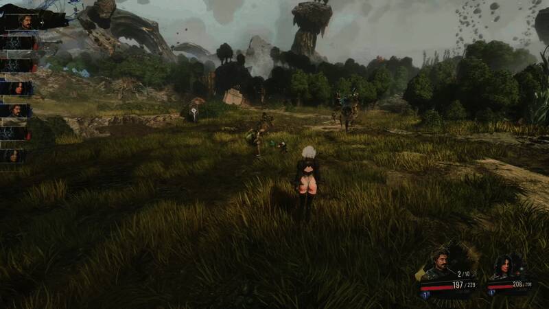 技能连招组合演示，动作流畅自然