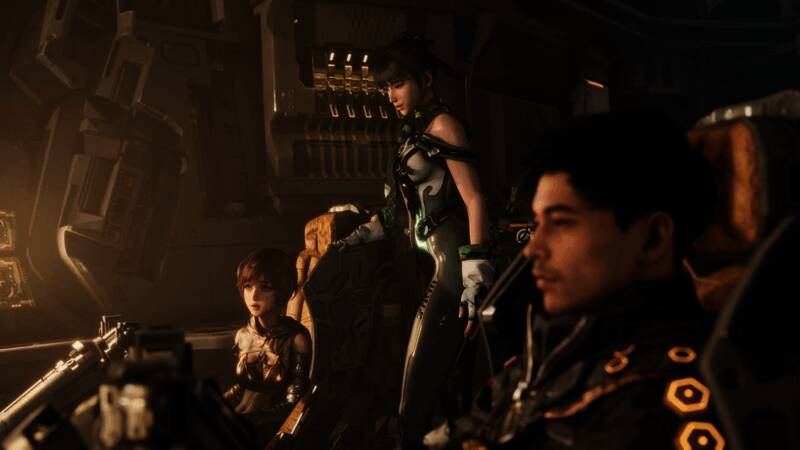 SteamDeck运行《剑星》实机截图，界面清晰显示角色战斗场景