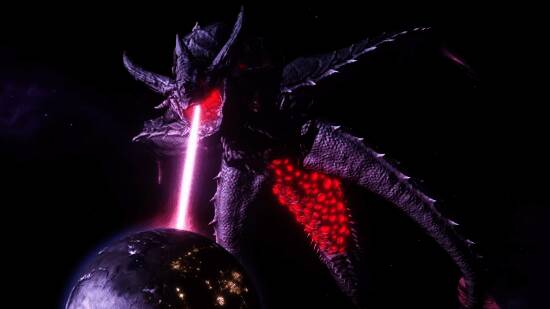 《群星》九周年庆主视觉图，宇宙背景中闪耀着庆典特效与游戏LOGO