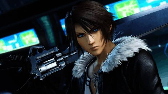 游戏总监童年玩《最终幻想8》时因看不懂文字指令而屡次失败的画面重现