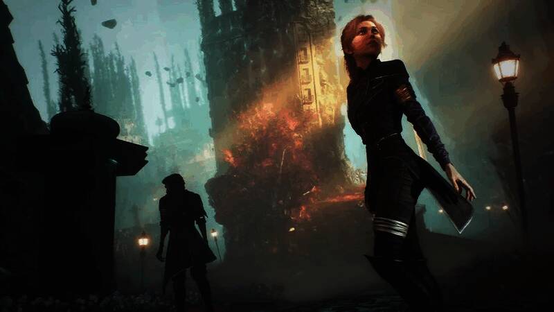 游戏中的机械蜘蛛BOSS‘黑寡妇’设定图与战斗画面展示