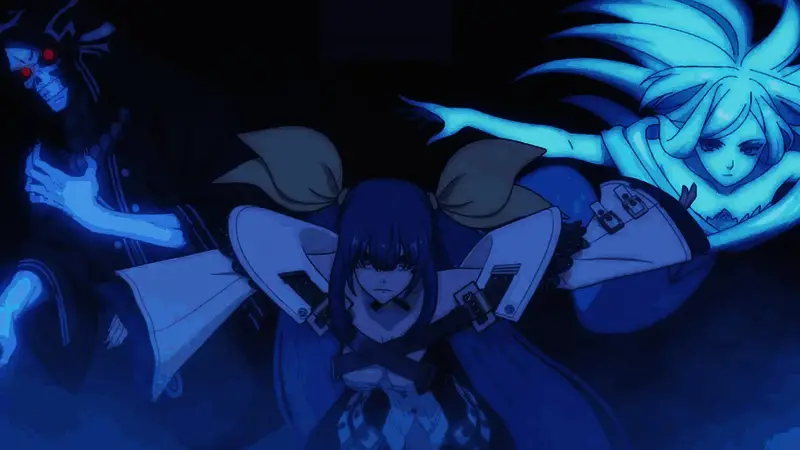 Unika与其他角色对战画面，展现多样化的连段衔接与战术变化