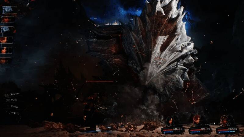 开发团队合影，背景为工作室内的工作场景，成员面露疲惫但神情专注