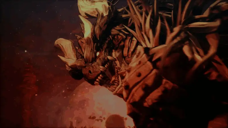 BOSS战中特效华丽，角色技能释放瞬间极具视觉冲击力