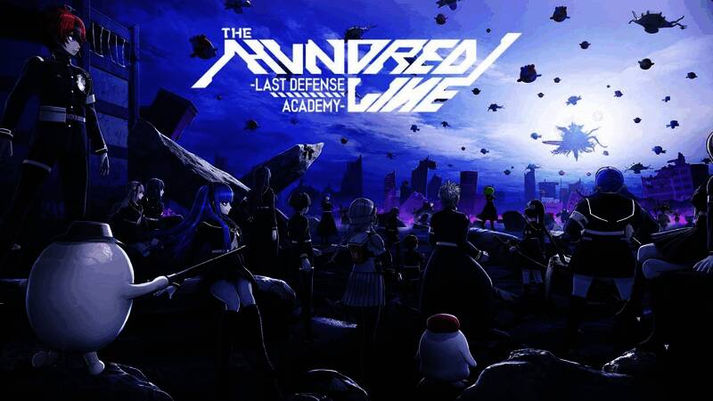 角色设计师小松崎类为《百日战纪-最终防卫学园-》创作的签名图