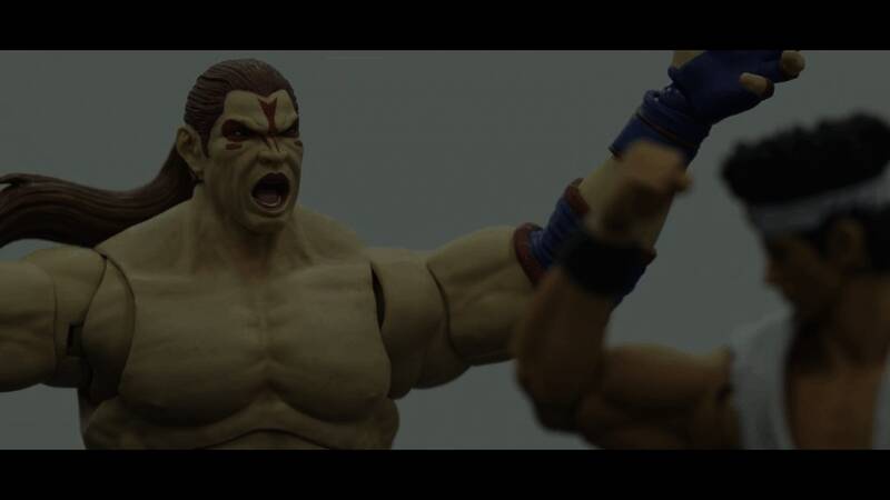 角色技能释放瞬间，画面充满张力