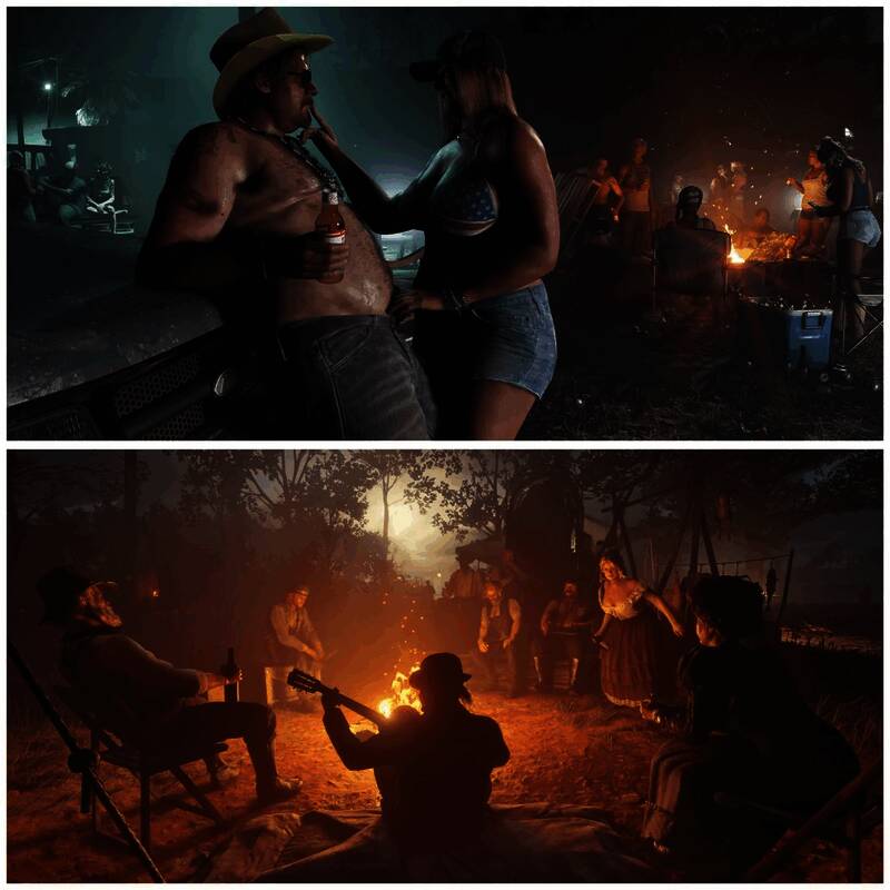 角色驾驶摩托车高速穿越市区，背景高楼林立